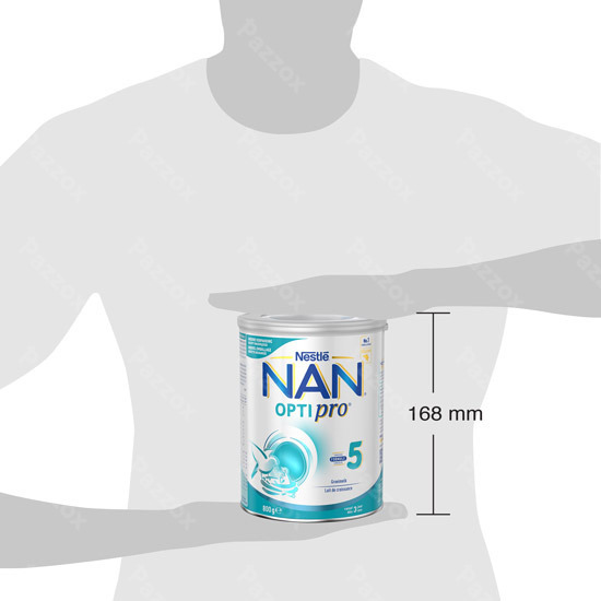 NAN Optipro 5 Lait de Croissance Enfant 3+ Ans 800g