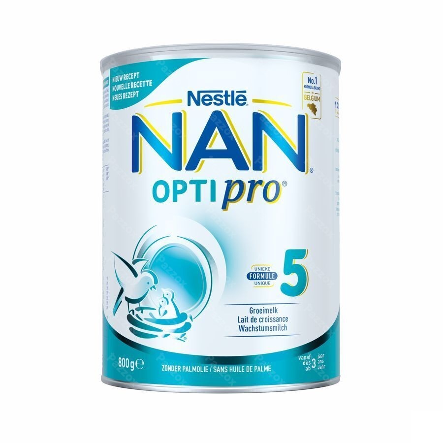 NAN Optipro 5 Lait de Croissance Enfant 3+ Ans 800g