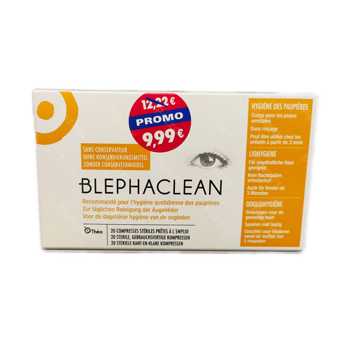 Blephaclean Compresses Steriles 20 Promo