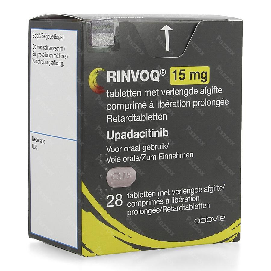Rinvoq 15mg Liberation Prolongee Comp 28
