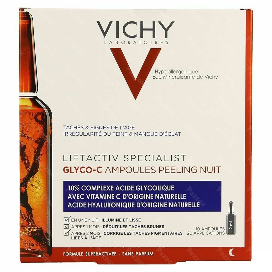 Vichy Liftactiv Specialist Glyco-C Peeling Nuit 10 Ampoules