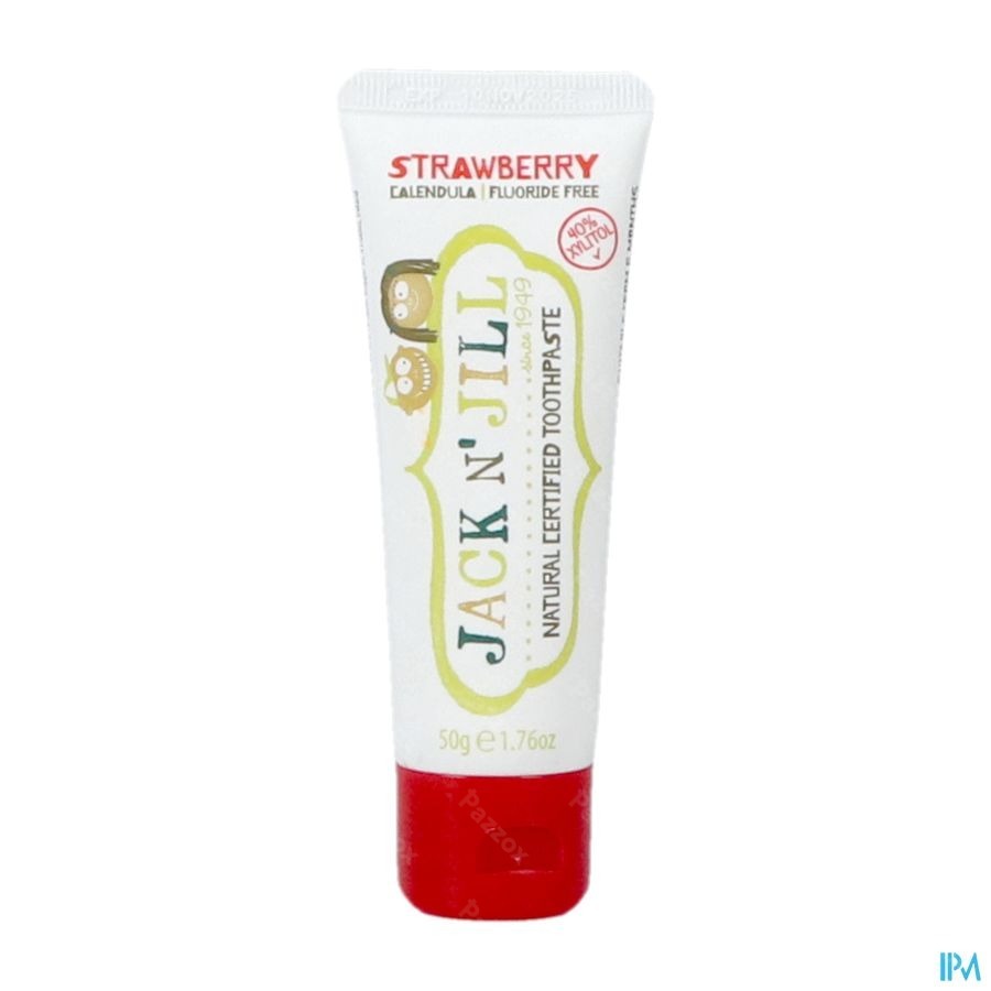 Jack N' Jill Dentifrice Naturel Fraise 50g