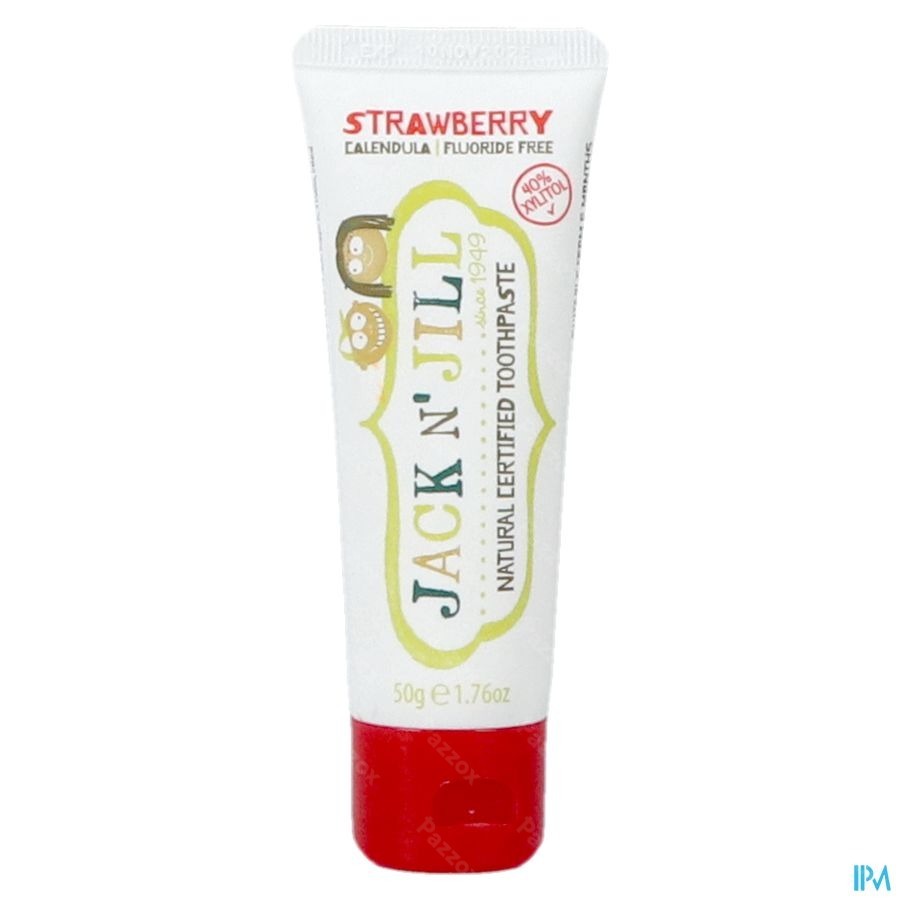 Jack N' Jill Dentifrice Naturel Fraise 50g