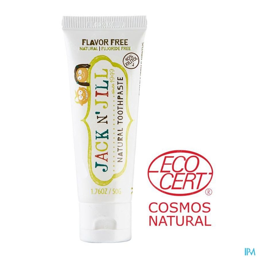 Jack N' Jill Dentifrice Naturel Gout Neutre 50g