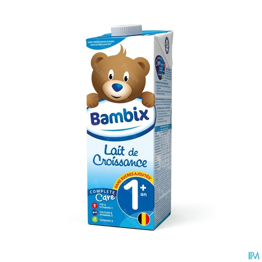 Bambix Lait Croissance Nature 1+ 1l