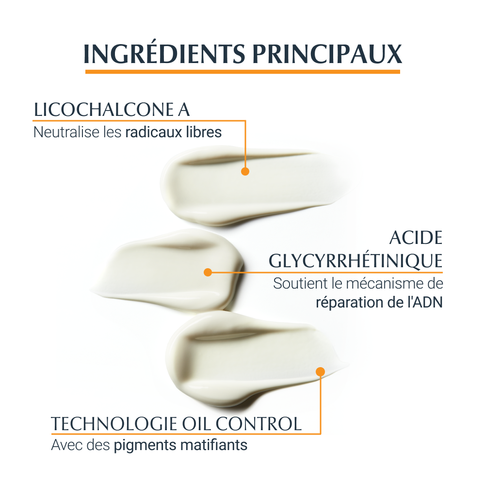 Eucerin Sun Oil Control Toucher Sec Gel-Crème Texture Ultra-Légère SPF30 200ml