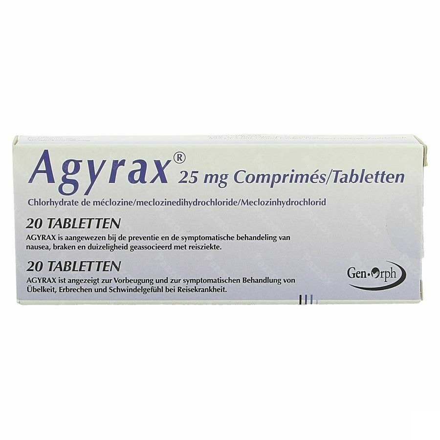 Agyrax 25mg Comp 20
