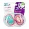 Philips Avent Sucette +18m Air Girl Giraffe Chat
