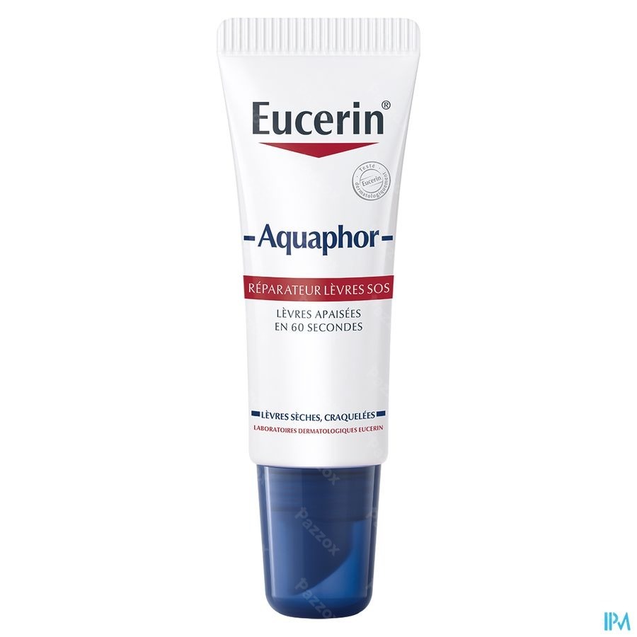 Eucerin Aquaphor Réparateur Lèvres SOS Sèches et Craquelée 10ml