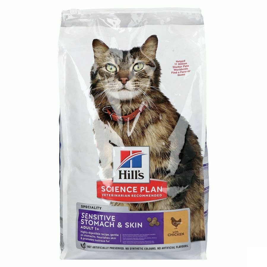Science Plan Feline Adult Stomach&skin Chick. 7kg
