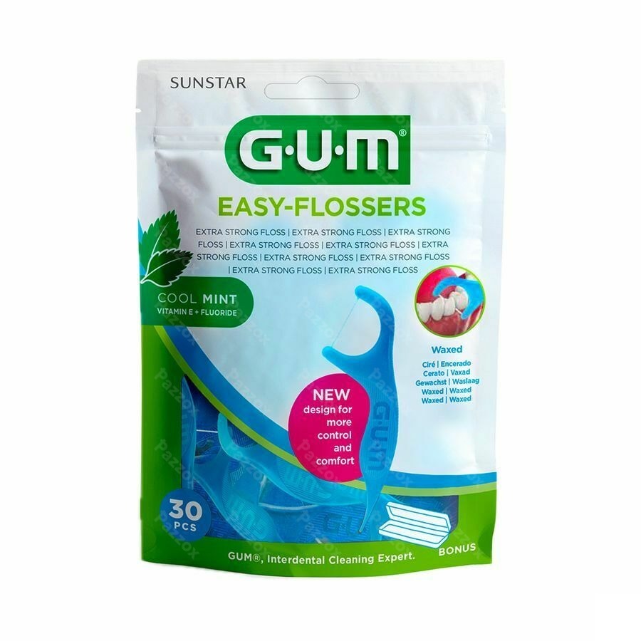Gum Easy Flossers 30p