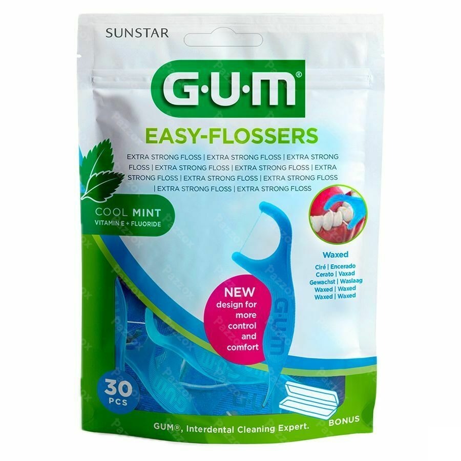 Gum Easy Flossers 30p