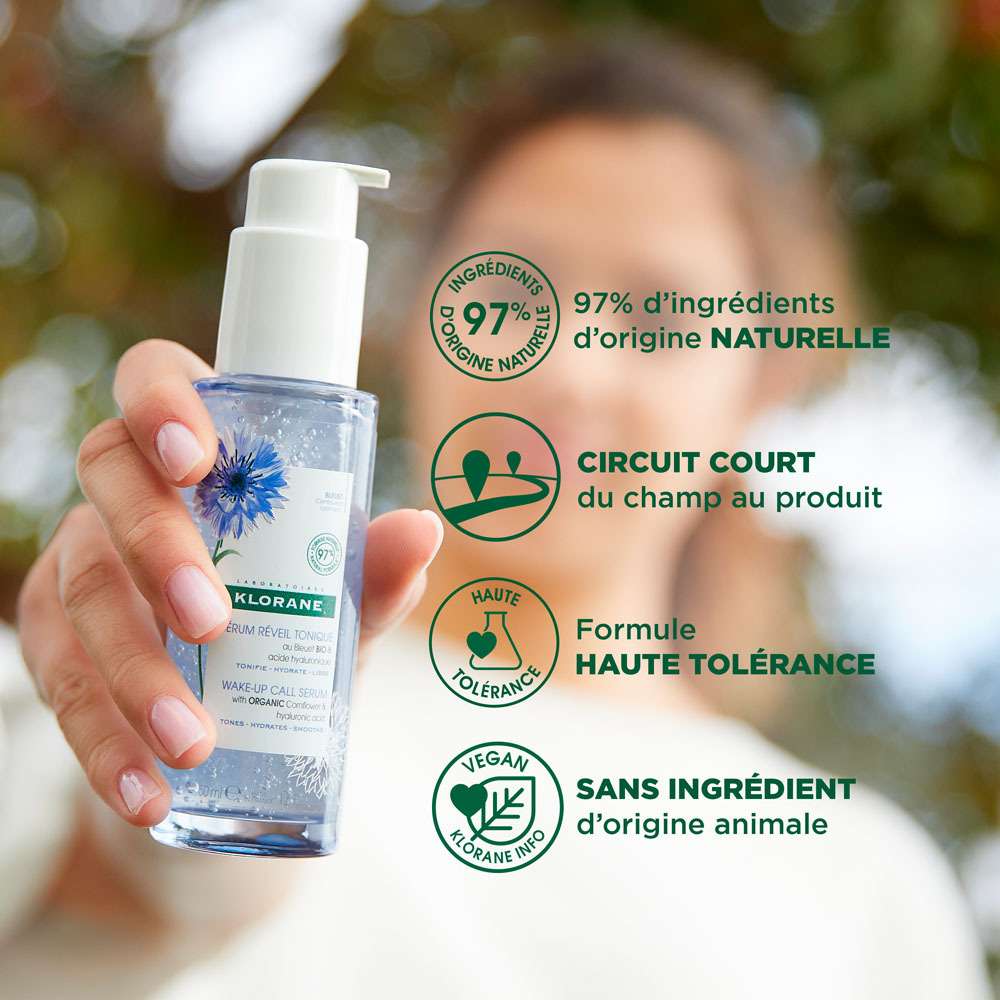 Klorane Visage Bleuet Serum Reveil Tonique 50ml