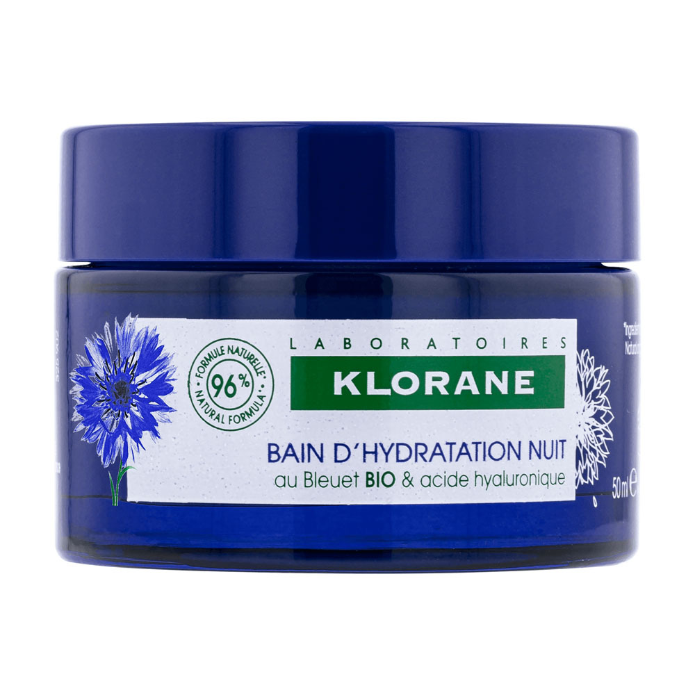 Klorane Visage Bleuet Bain Hydra Nuit 50ml