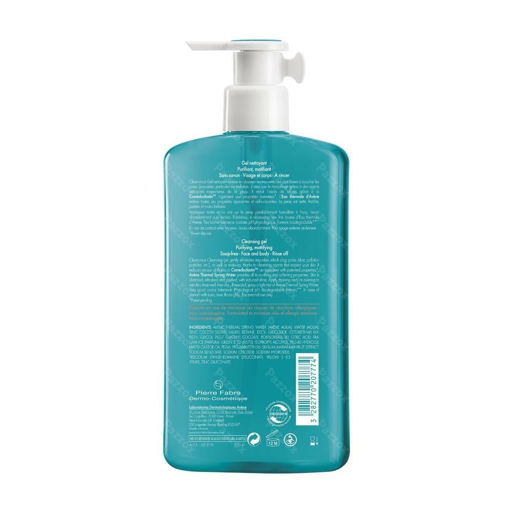 Avène Cleanance Gel Nettoyant 400ml