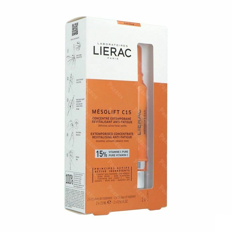 Lierac Mesolift C15 Concentre Amp 2x15ml