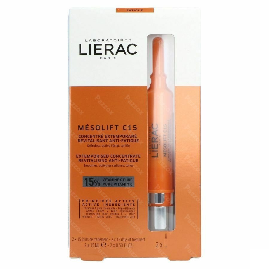 Lierac Mesolift C15 Concentre Amp 2x15ml