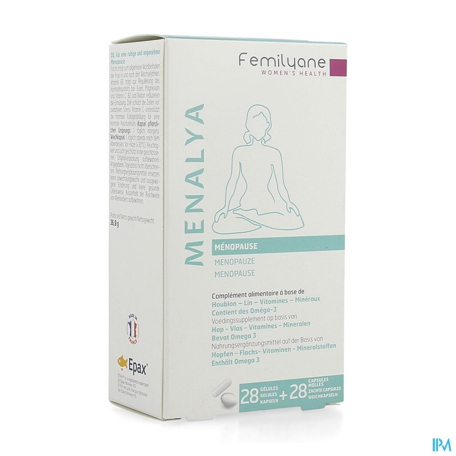 Menalya Femilyane Menopause Gelul.28+caps 28