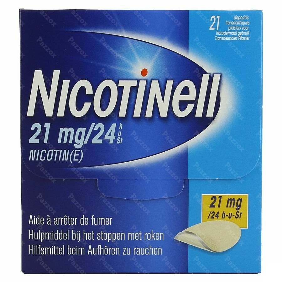 Nicotinell 21mg/24h Dispositif Transdermique 21