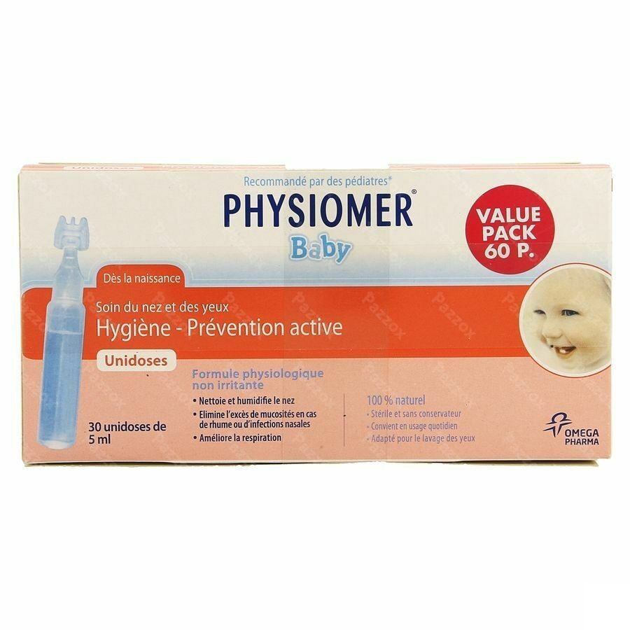 Physiomer Unidoses 60x5ml