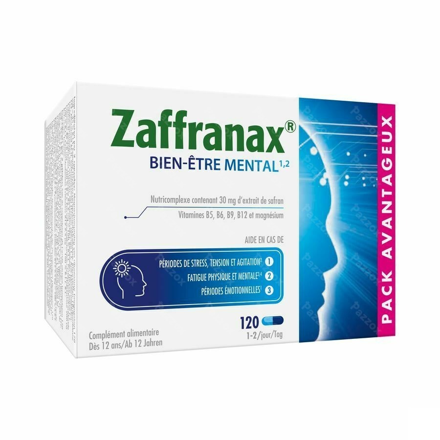 Zaffranax 120 capsules