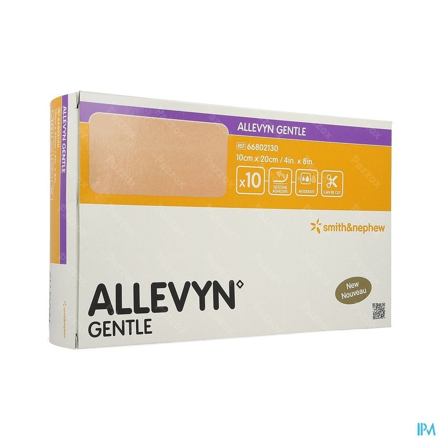 Allevyn Gentle Cp Foam 10cm X 20cm 10 66802130