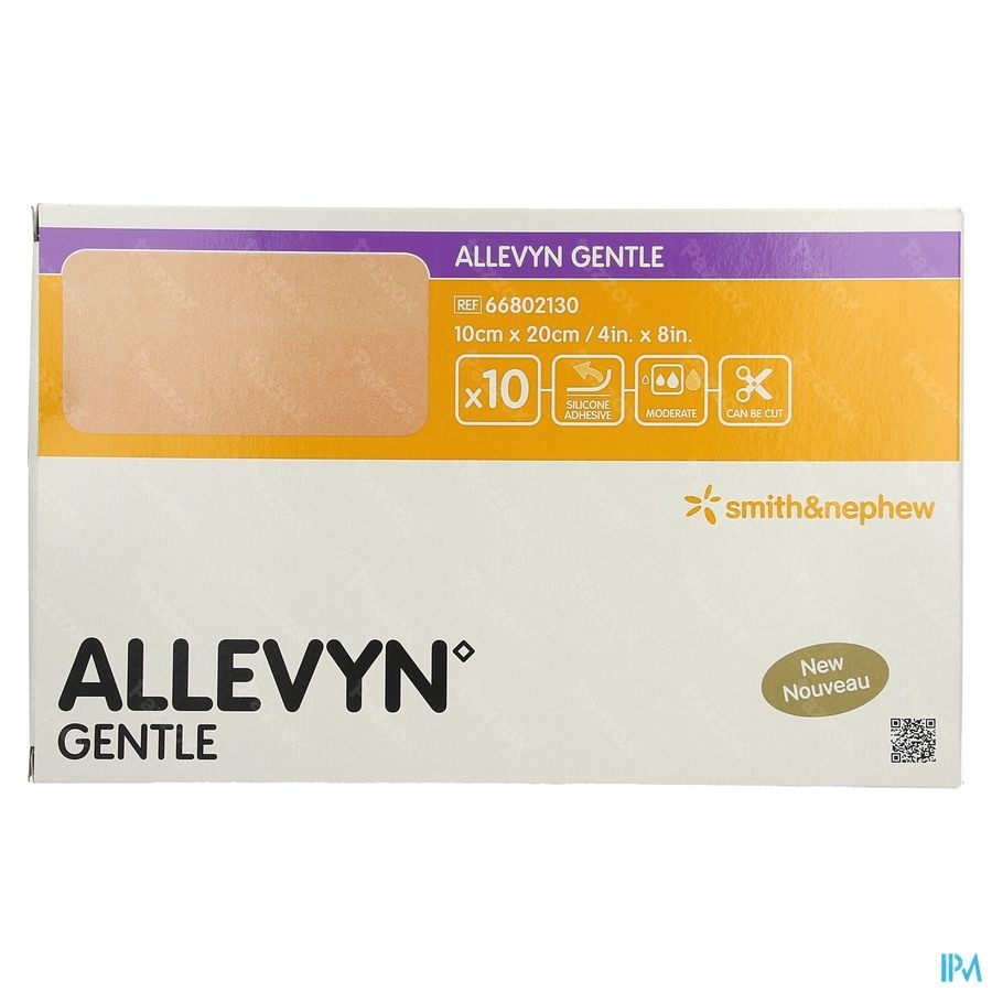 Allevyn Gentle Cp Foam 10cm X 20cm 10 66802130