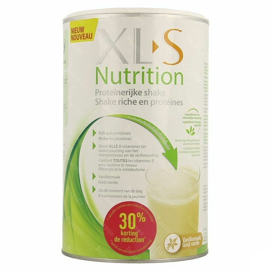 Xls Nutrition Proteine Vanille 400g -30%