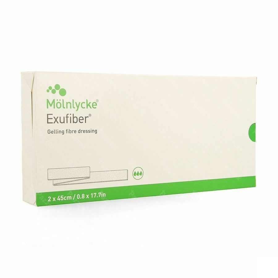 Exufiber Gel.fibre Dressing Ster Meche 2,0x45 5