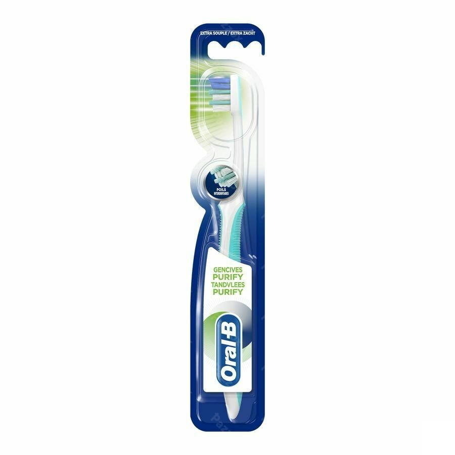 Oral-b Brosse Dents Man. Gencive Purify Ext.soft 1