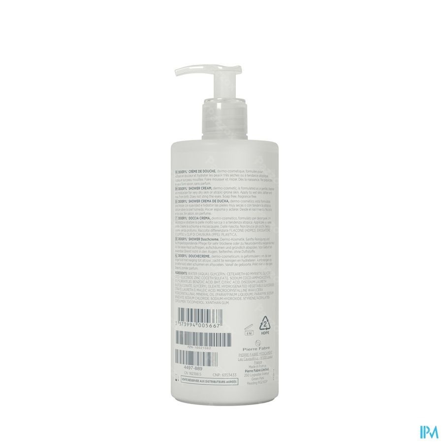 Dexeryl La Crème de Douche 500ml
