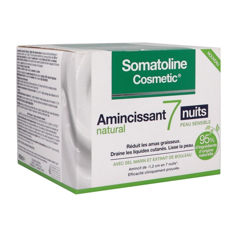 Somatoline Cosm.amincissant 7 Nuit Natural 400ml