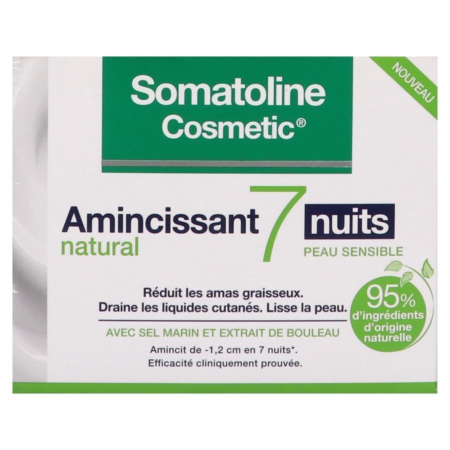 Somatoline Cosm.amincissant 7 Nuit Natural 400ml