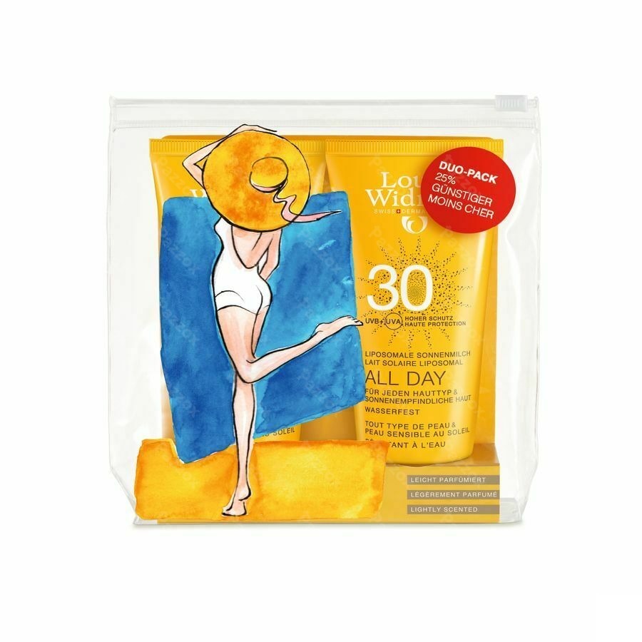 Louis Widmer All Day SPF30 Duo 2x100ml