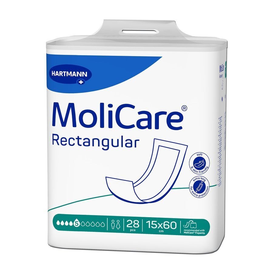 Molicare Rectangular 5d 15x60 28 P/s