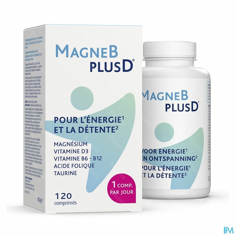 MagneBplusD 120 Comprimés 