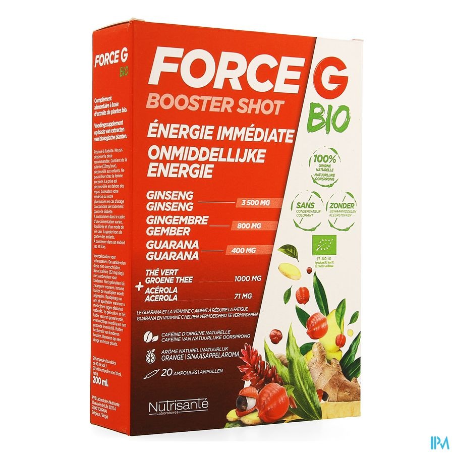 Force g Booster Shot Bio Amp 20