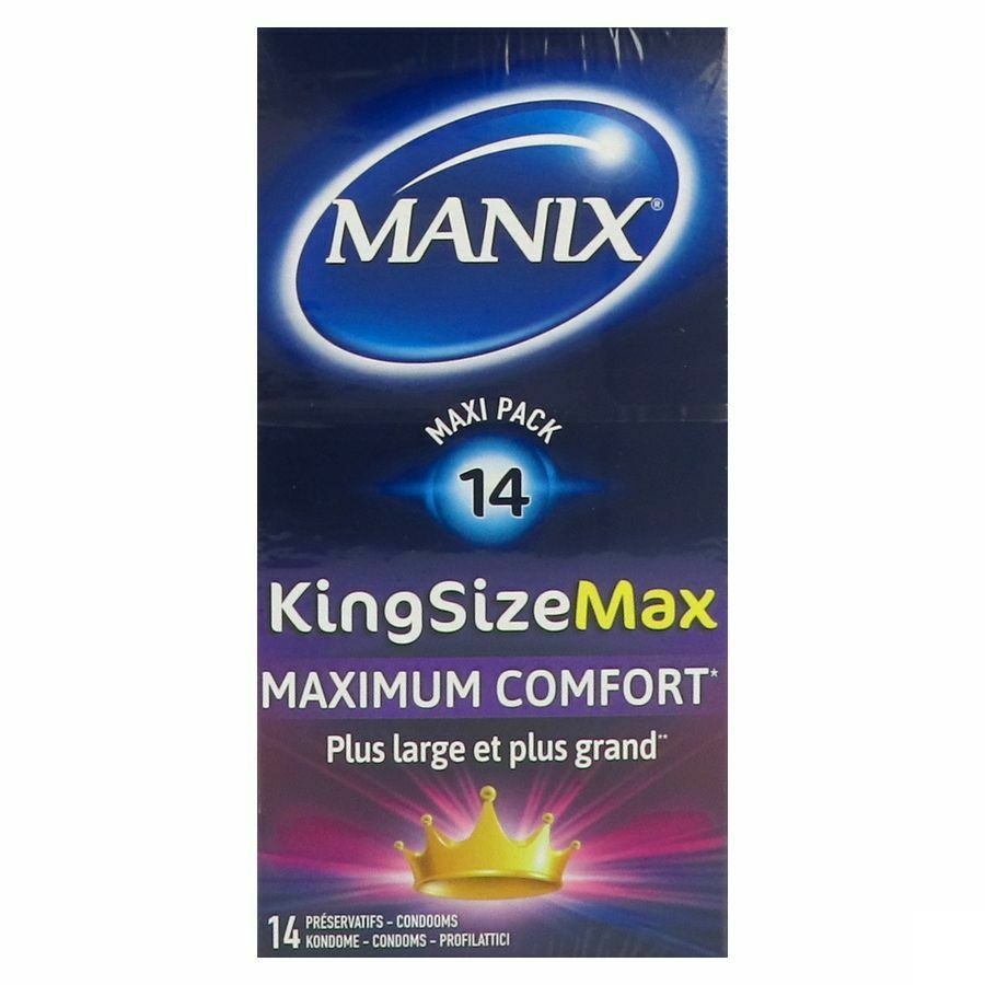 Manix King Size Max Preservatifs 14