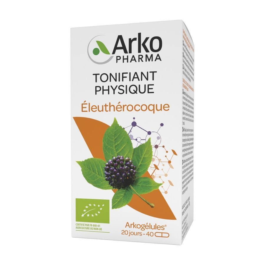 Arkogelules Eleutherocoque Bio Caps 40