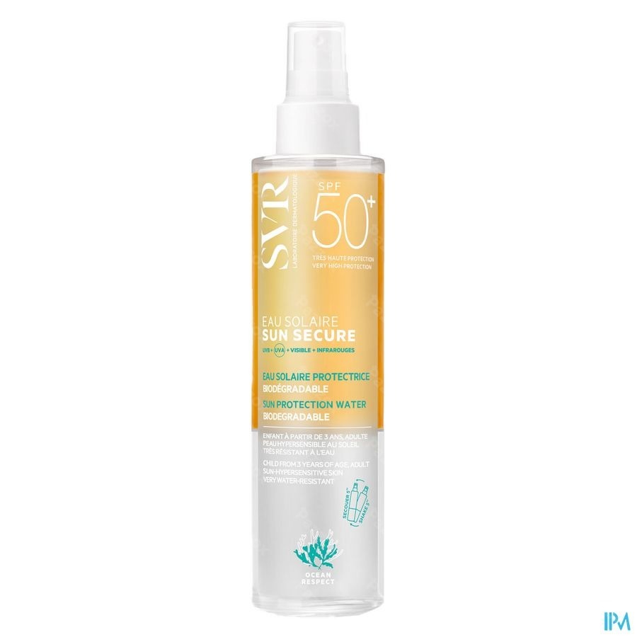SVR Sun Secure Eau Solaire SPF50+ 200ml