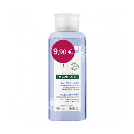 Klorane Eau Micellaire Au Bleuet Promo 400 Ml