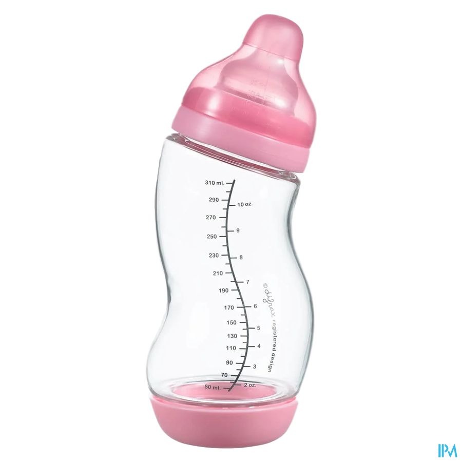 Difrax Biberon-s Wide Verre 310ml