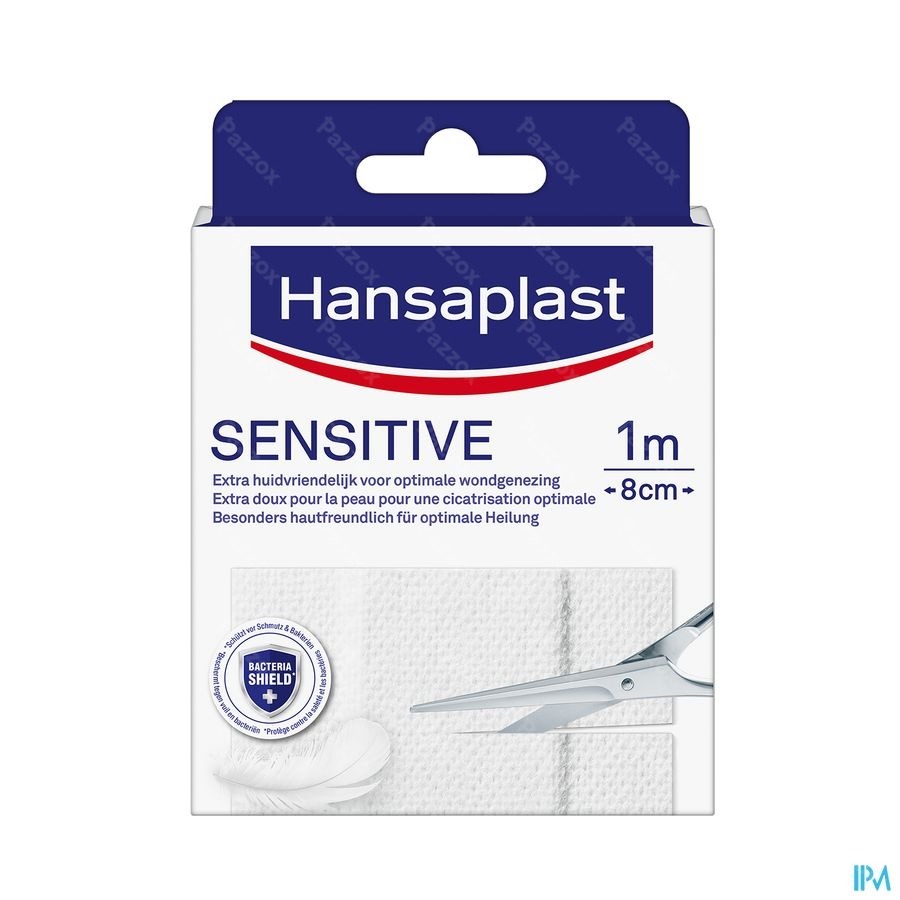 Hansaplast Sensitive 1mx8cm