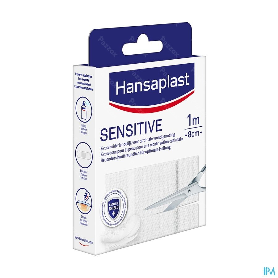 Hansaplast Sensitive 1mx8cm