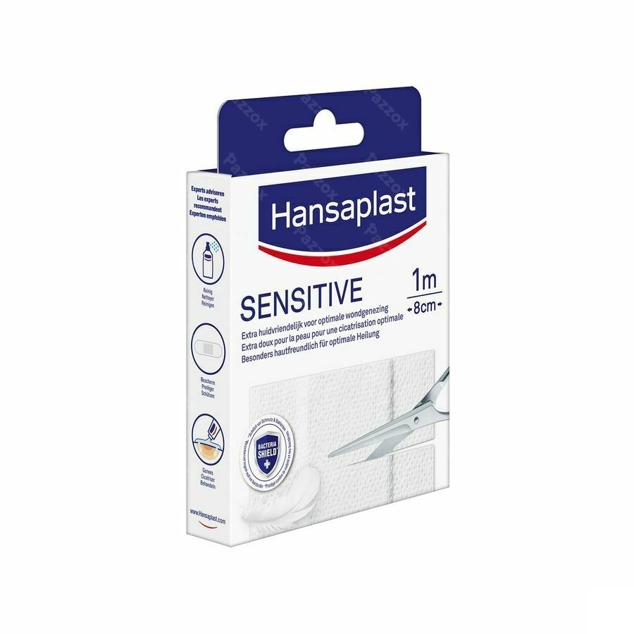 Hansaplast Sensitive 1mx8cm