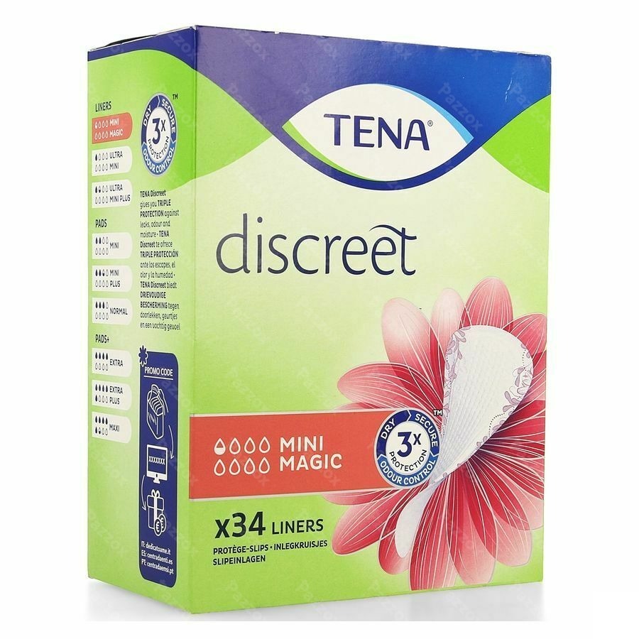 Tena Discreet Mini Magic 34