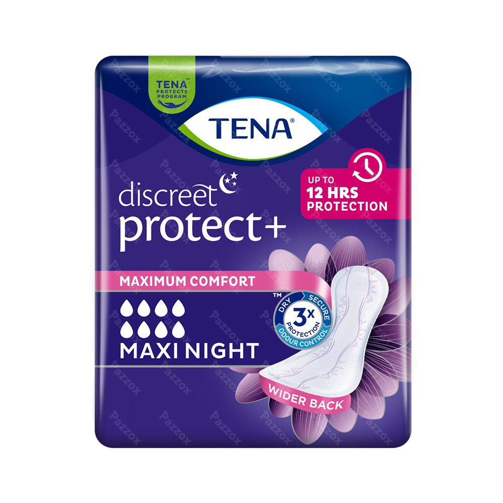 Tena Discreet Maxi Night 12