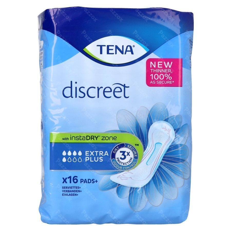 Tena Discreet Extra Plus 16