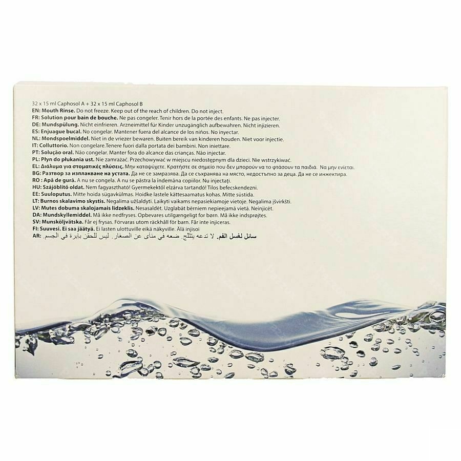 Caphosol Solution Bain Bouche Amp 15ml 32