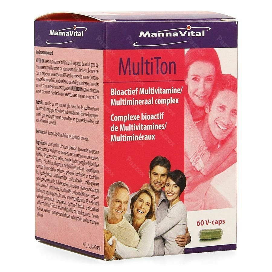 Mannavital Multiton 60 Gelules